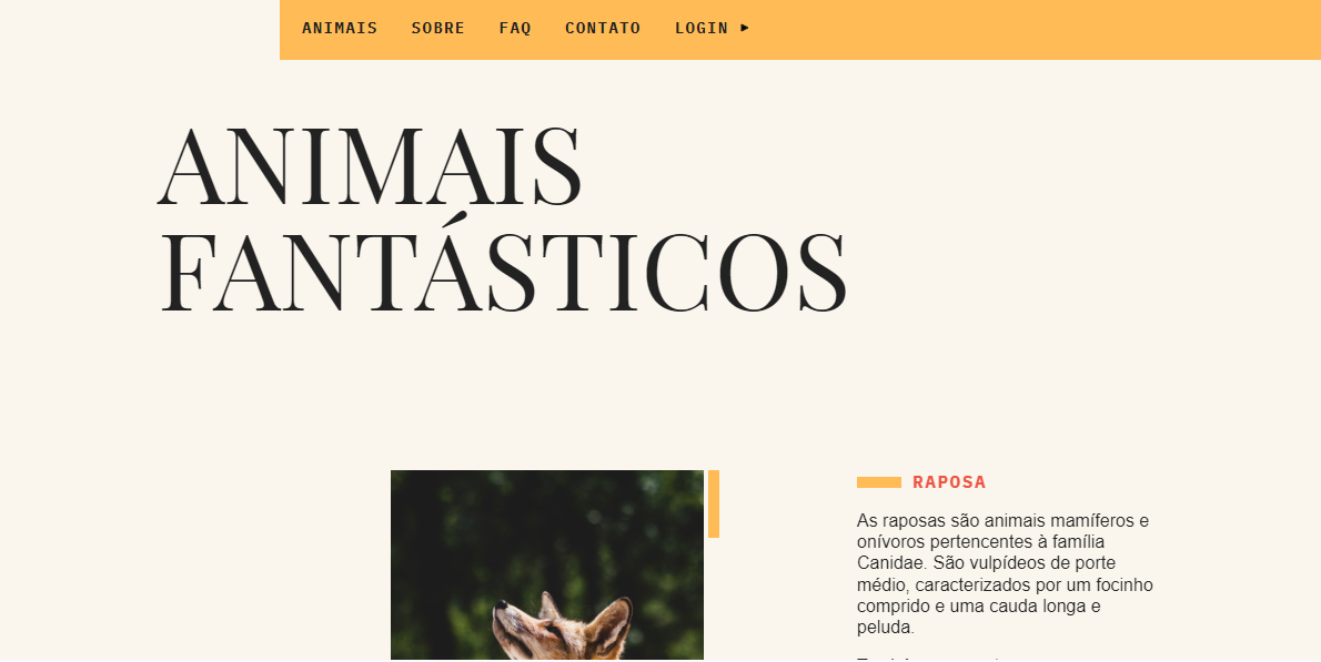 animais fantasticos home